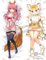 New Tamamo no Mae - Fate and Serval - Kemono Friends Anime Dakimakura Japanese Hugging Body Pillow Cover ADP79084 ADP79089 Anime Dakimakura Pillow Shop