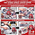 Dakimakura Vacuum Seal Storage Bag – Compress, Protect & Hide Your Collection ADP-019