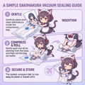 Dakimakura Vacuum Seal Storage Bag – Compress, Protect & Hide Your Collection ADP-019