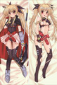 New Magical Girl Lyrical Nanoha Anime Dakimakura Japanese Pillow Cover NY52 Anime Dakimakura Pillow Shop
