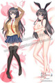 New Mai Sakurajima - Rascal Does Not Dream of Bunny Girl Senpai Anime Dakimakura Japanese Hugging Body Pillow Cover H3886-B Anime Dakimakura Pillow Shop