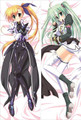 New Magical Girl Lyrical Nanoha Anime Dakimakura Japanese Pillow Cover NY96 Anime Dakimakura Pillow Shop
