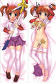 New Magical Girl Lyrical Nanoha Anime Dakimakura Japanese Pillow Cover NY107 Anime Dakimakura Pillow Shop