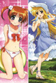 New Magical Girl Lyrical Nanoha Anime Dakimakura Japanese Pillow Cover NY125 Anime Dakimakura Pillow Shop