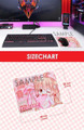 SALE ADP Saeyoung Choi 707 Seven Luciel - Mystic Messenger Anime Premium Mousepad Standard Size Stitched Edge Mouse Pad Non-Slip Professional Gaming Desk Pad H210035 Anime Dakimakura Pillow Shop