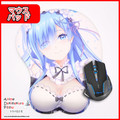 NEW Rem - Re:Zero Anime Trending 3D Mouse Pad Sexy Boobs Wrist Rest Oppai KXP-L2