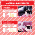 ADP Fischl and Mona - Genshin Impact Anime Dakimakura Japanese Pillow Cover YCDS725