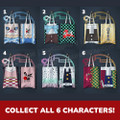 SALE- Demon Slayer CHARACTERS Special Edition Reusable Anime Heavy Duty Shopping Tote Bag ADP-037