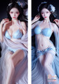ADP Sexy Blue Bikini Girl - 3D CG Anime Dakimakura Japanese Pillow Cover ERO-CG-AIP-007