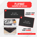 My Melody and Sweet Piano Clouds - Gaming Deluxe Playmat Custom Designer Cherrymoya ADC1059