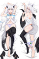 ADP Shirakami Fubuki - VTuber Anime Dakimakura Japanese Pillow Cover ADP-MMPC-005386