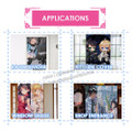 ADP New Blue Archive Window Noren Curtain Door Entrance Room Partition ADP-EOR-MAML128