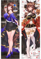 ADP Gentildonna - Uma Musume Anime Dakimakura Japanese Pillow Cover ADP-MMPC-100061