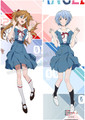 ADP Asuka Soryu and Rei Ayanami - Evangelion Anime Dakimakura Japanese Pillow Cover ADP-MMPC-589028