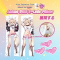 ADP Hololive Abysgarde R18 2-Legs Pillow Waifu | ADP-TL-005519