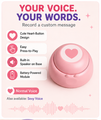 ADP Recordable Voice Button for Dakimakura Virtual Girlfriend & Waifu Sound Box ADP-127