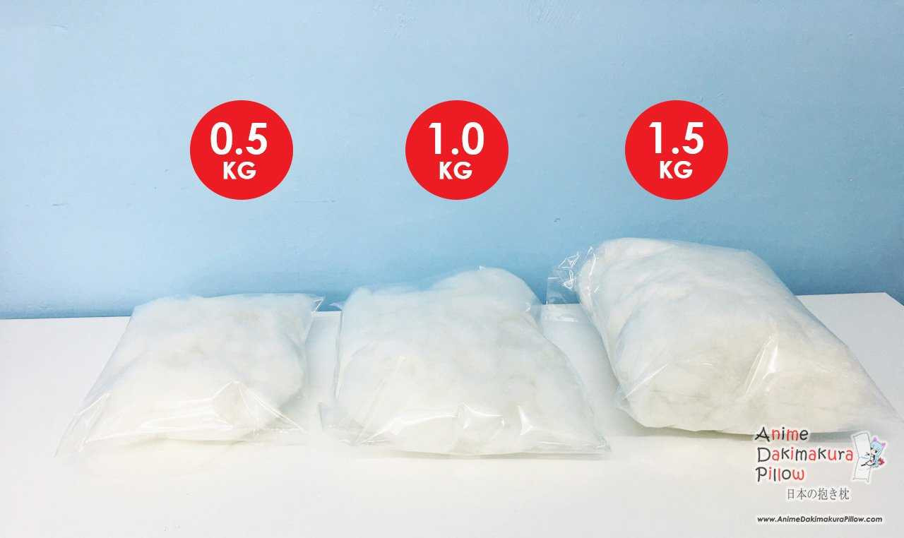 Polyester Stuffing 1 kg (2 pc.)