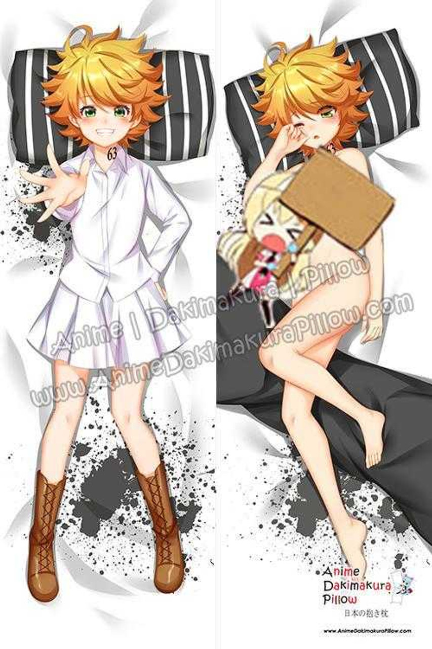 ADP Emma - The Promised Neverland Anime Dakimakura Japanese Hugging Body  Pillow Cover H3927-B