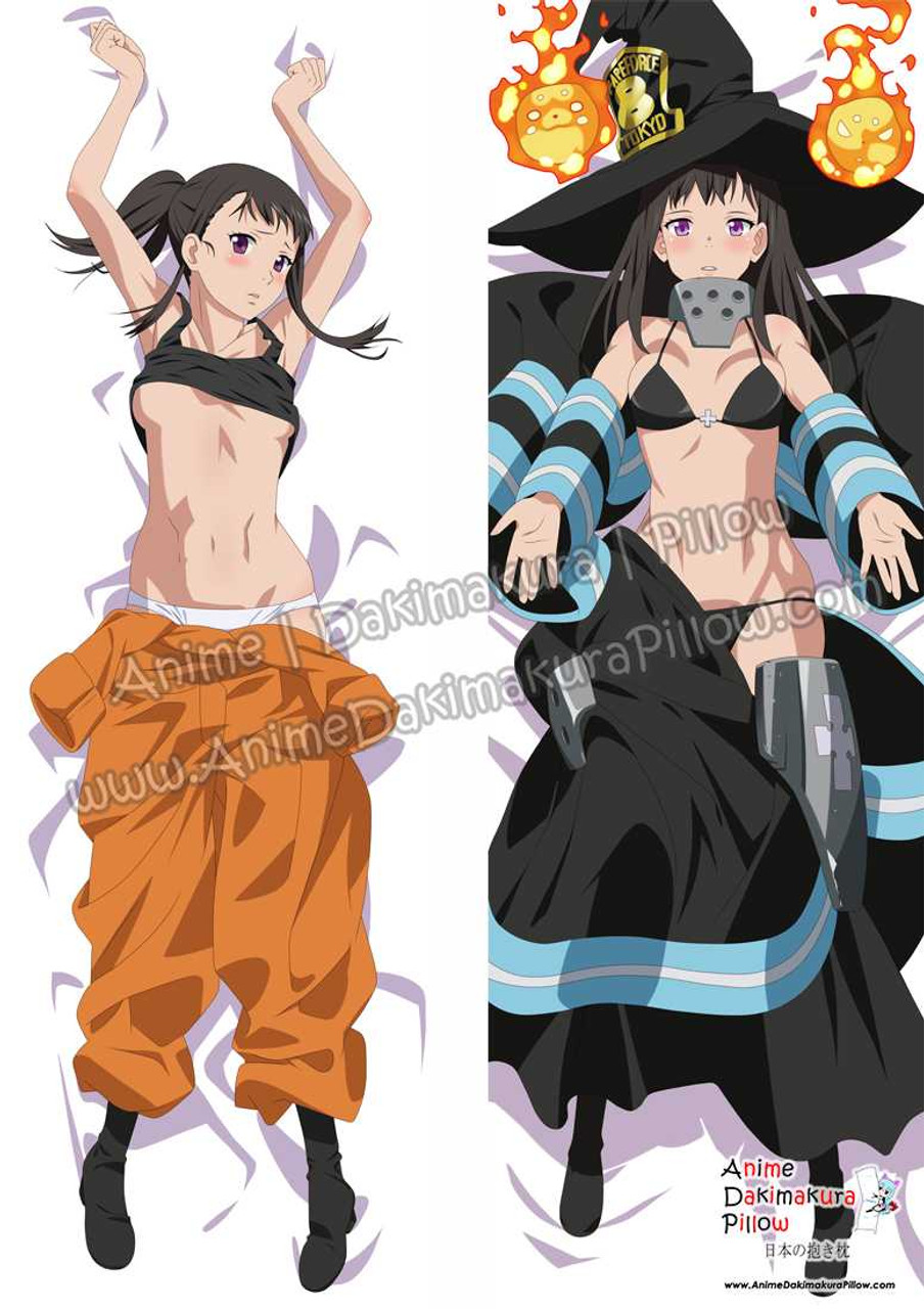 ADP Tamaki Kotatsu - Fire Force Anime Dakimakura Japanese Hugging Body  Pillow Cover ADP911020