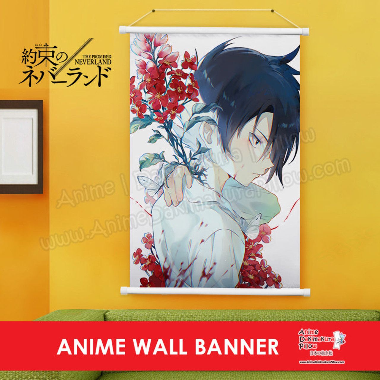 A Wide Variety of Clannad Anime Characters Wall Scroll Hanging