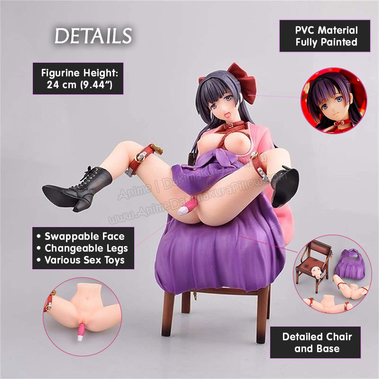 ADP Ade Sugata Zero BDSM 18+ Anime Figurine OH-FG-013 image