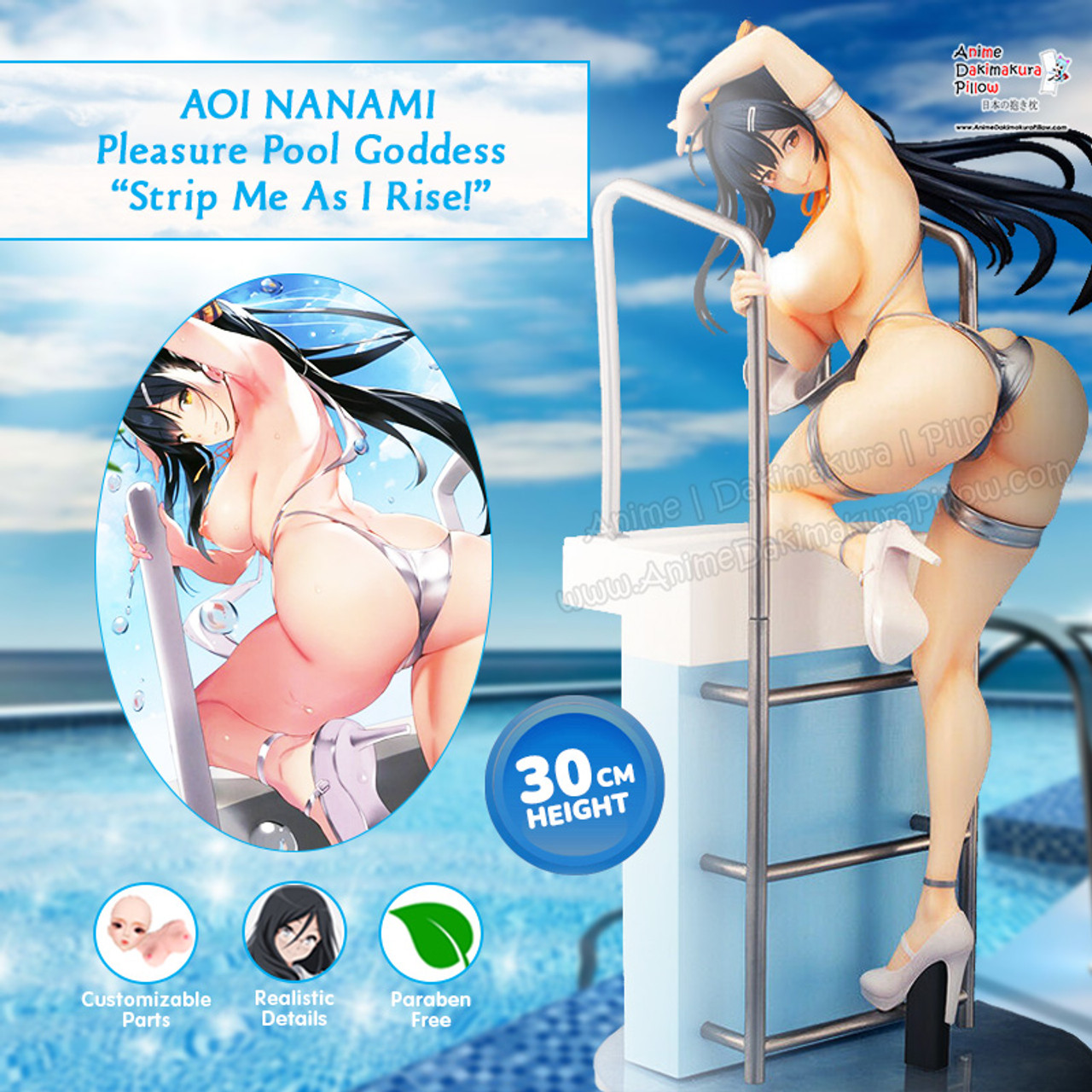 ADP Aoi Nanami Pool Riser Babe 18+ Anime Figurine OH-FG-015