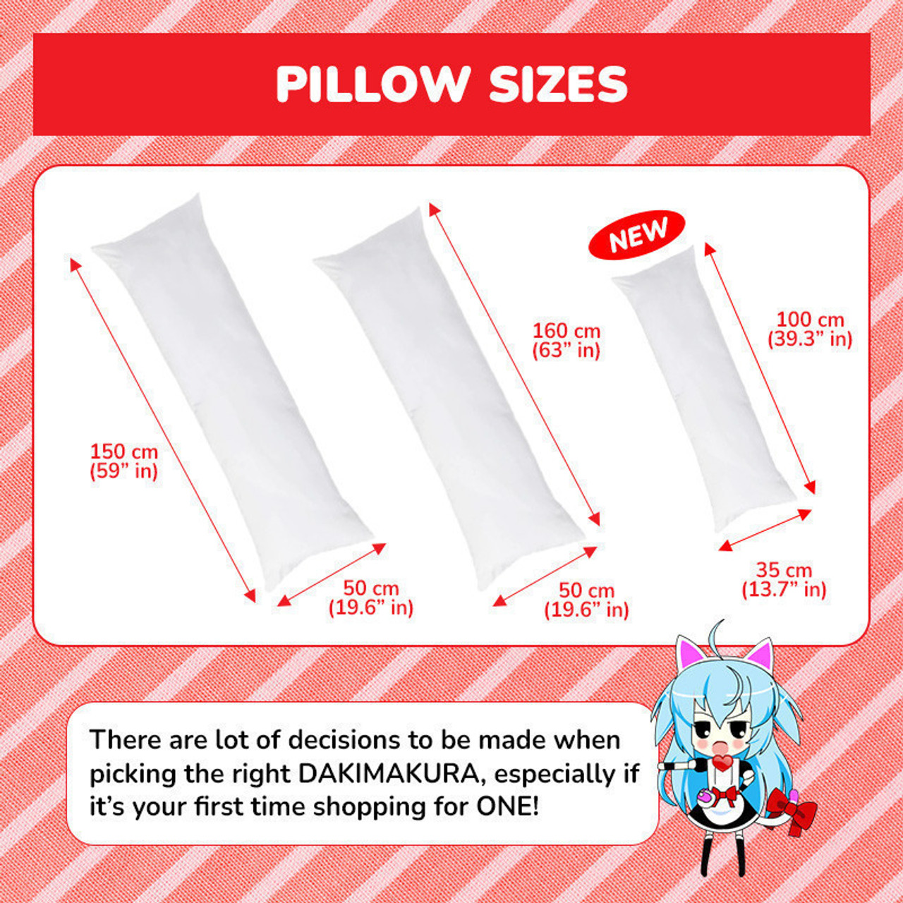 ADP Laffey - Azur Lane Anime Dakimakura Japanese Pillow Cover 