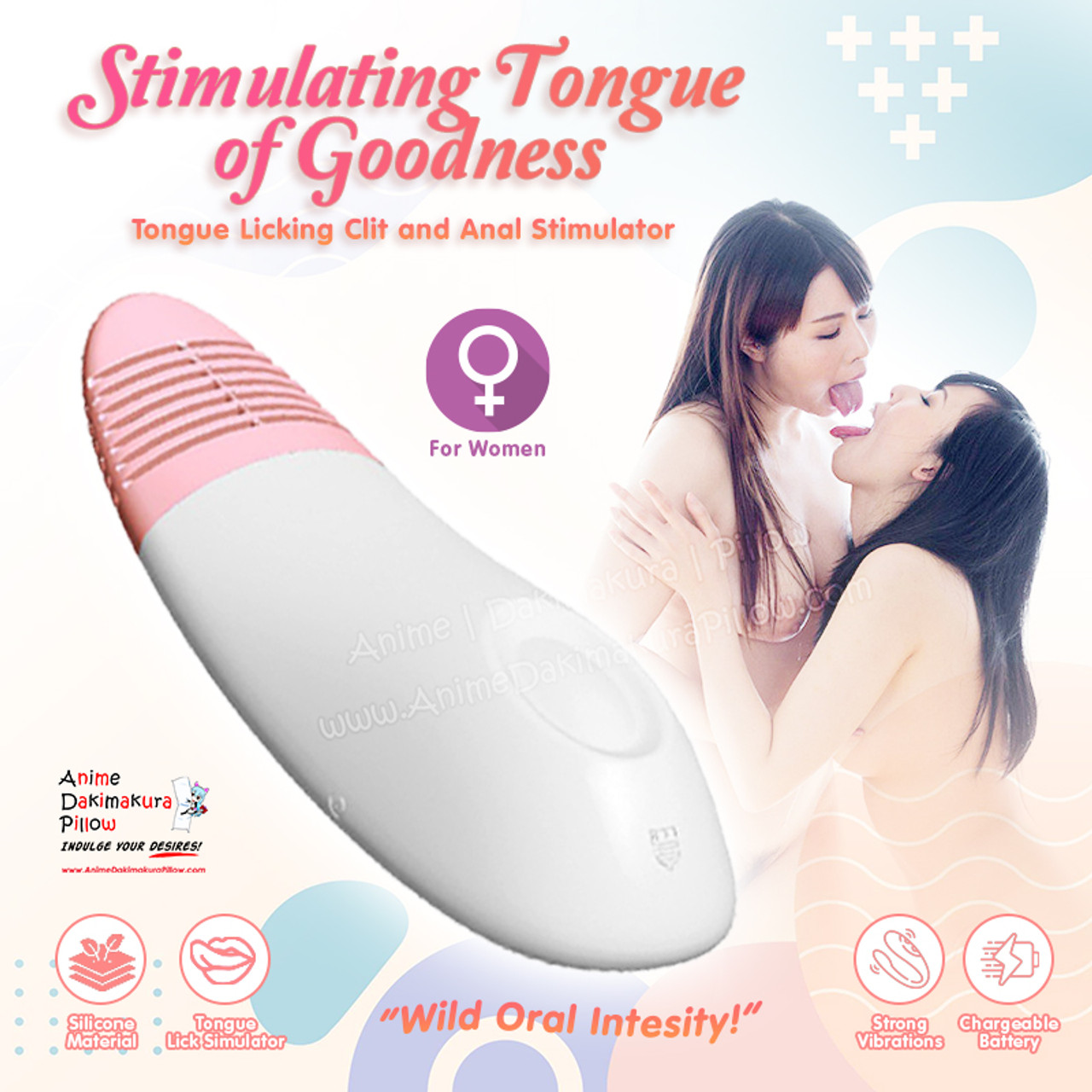 ADP Stimulating Tongue of Goodness Anal and Clit Stimulator OH-GL-147