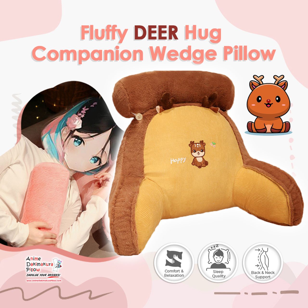 Bed Buddy Wedge Pillows