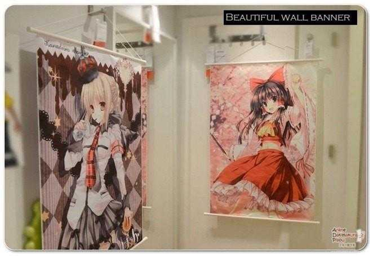 Magical Girl Lyrical Nanoha Japanese Anime Wall Scroll Poster and