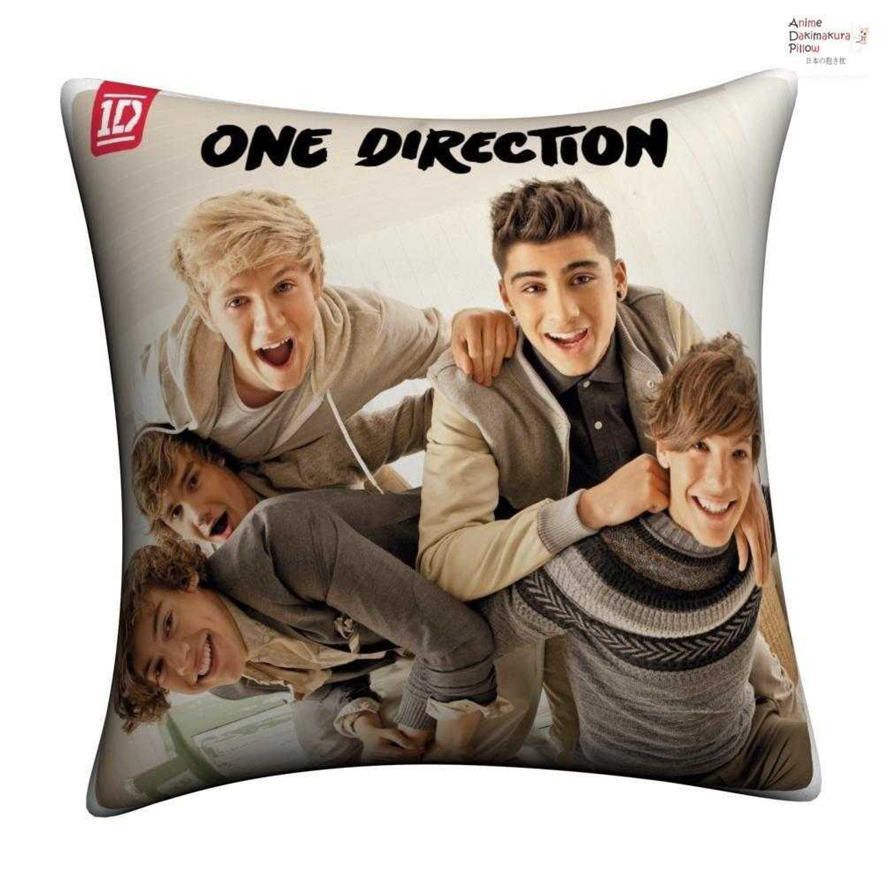 One Direction uvcSoft Decorative Throw Pillow Cover for Home