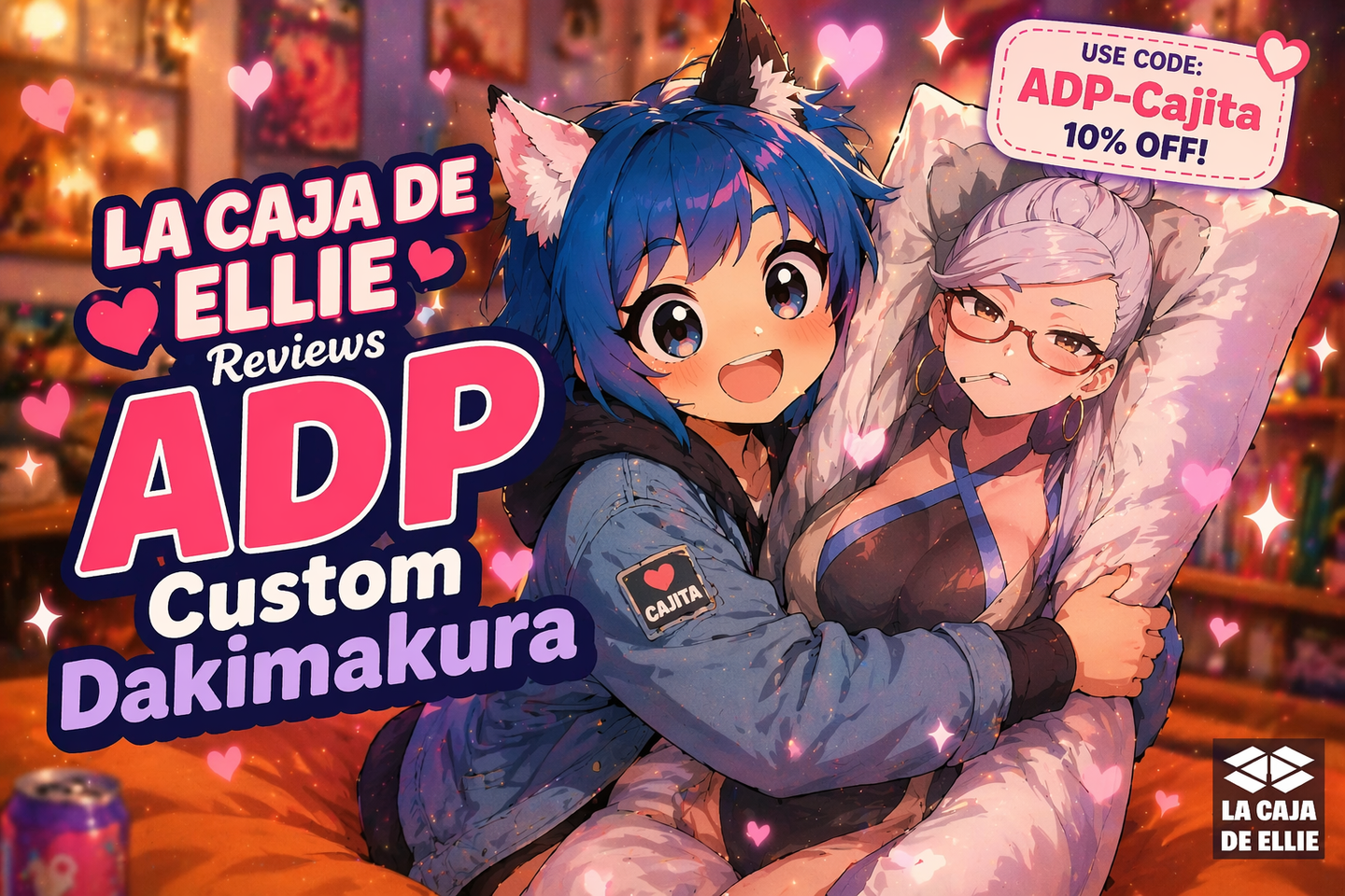LA CAJA DE ELLIE Reviews ADP Custom Dakimakura — A Fun Take on Personalized Anime Comfort
