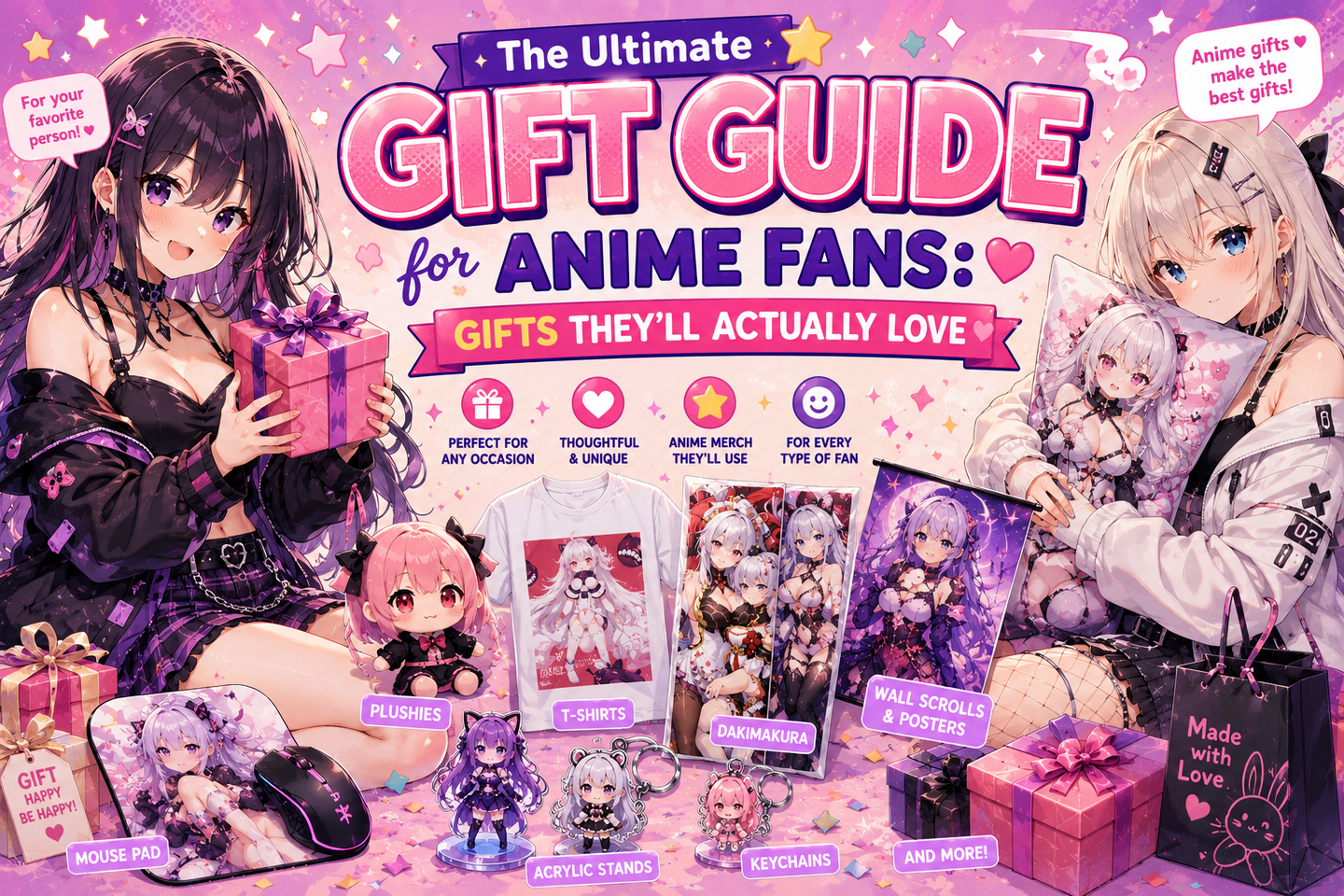 The Ultimate Gift Guide for Anime Fans: Gifts They’ll Actually Love