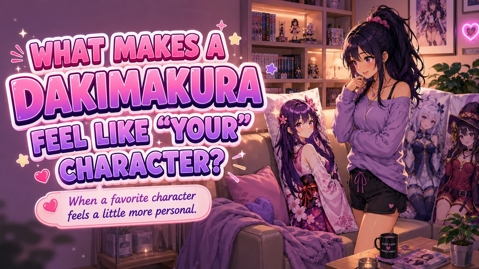 What Makes a Dakimakura Feel Like “Your” Character?