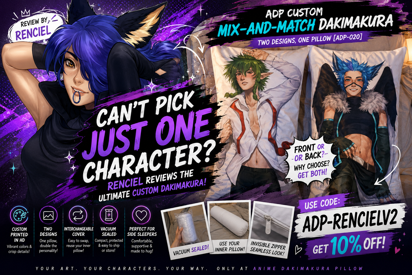 Can't Pick Just One Character? Good News... You Don't Have To.