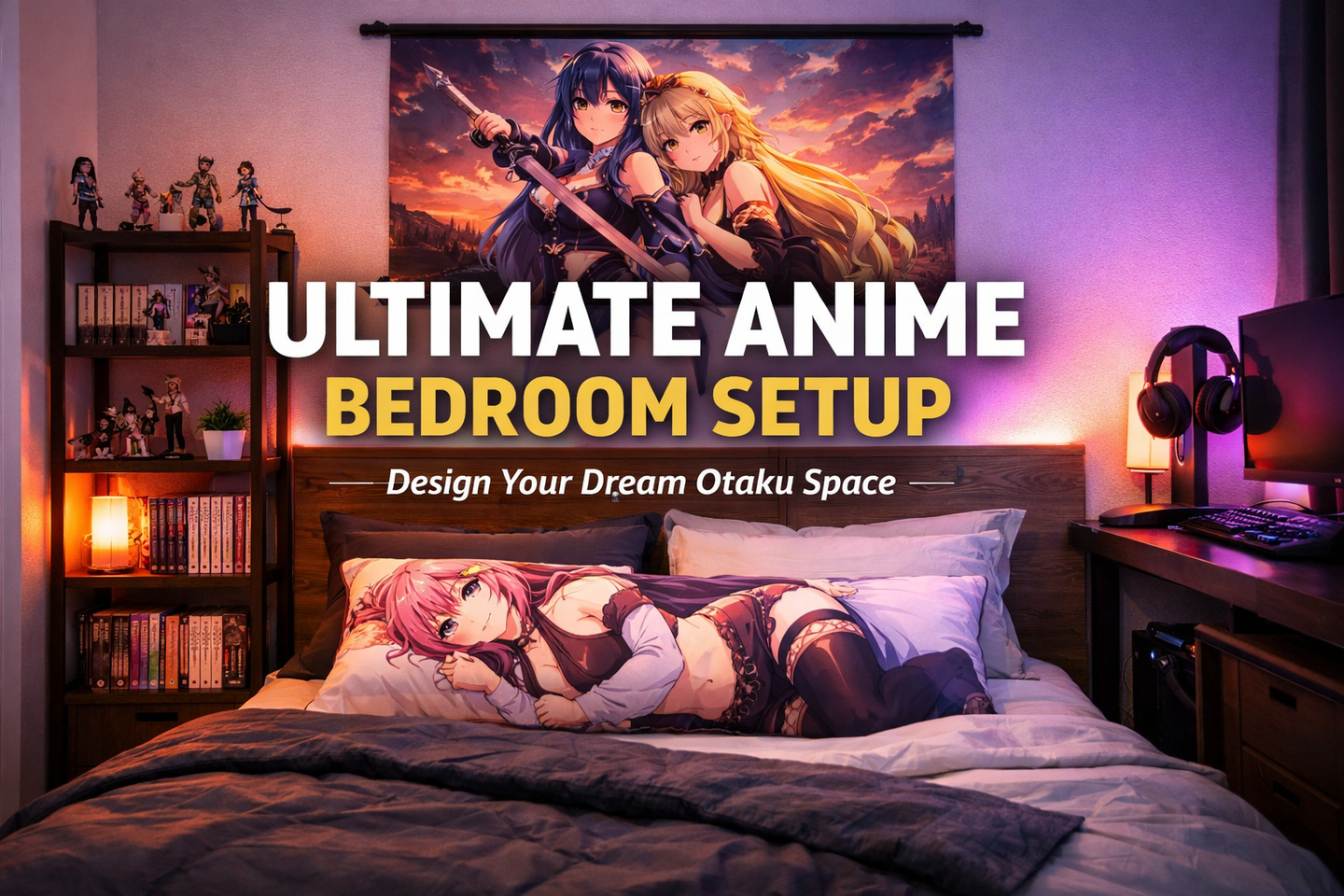 How to Build the Ultimate Anime-Themed Bedroom Setup