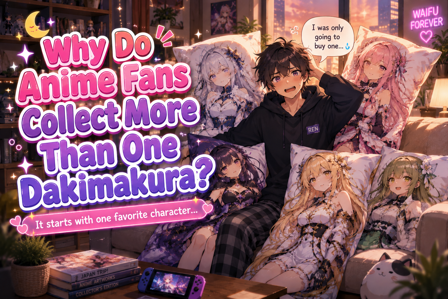 Why Do Anime Fans Collect More Than One Dakimakura?