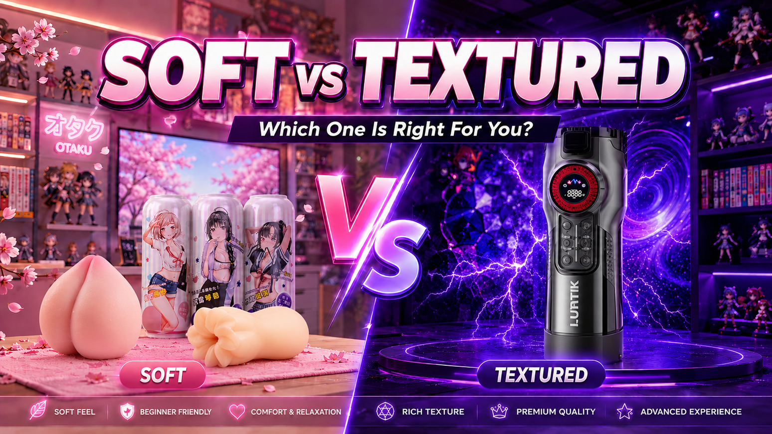 Soft vs Textured Anime Wellness Toys: Which One Is Right for You?