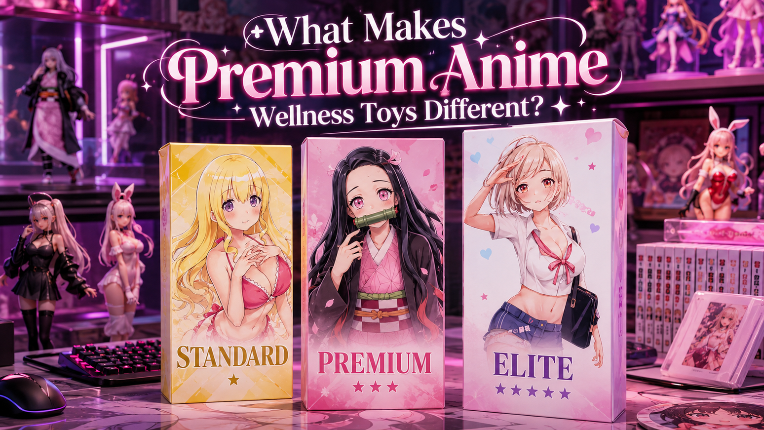 What Makes Premium Anime Wellness Toys Different?