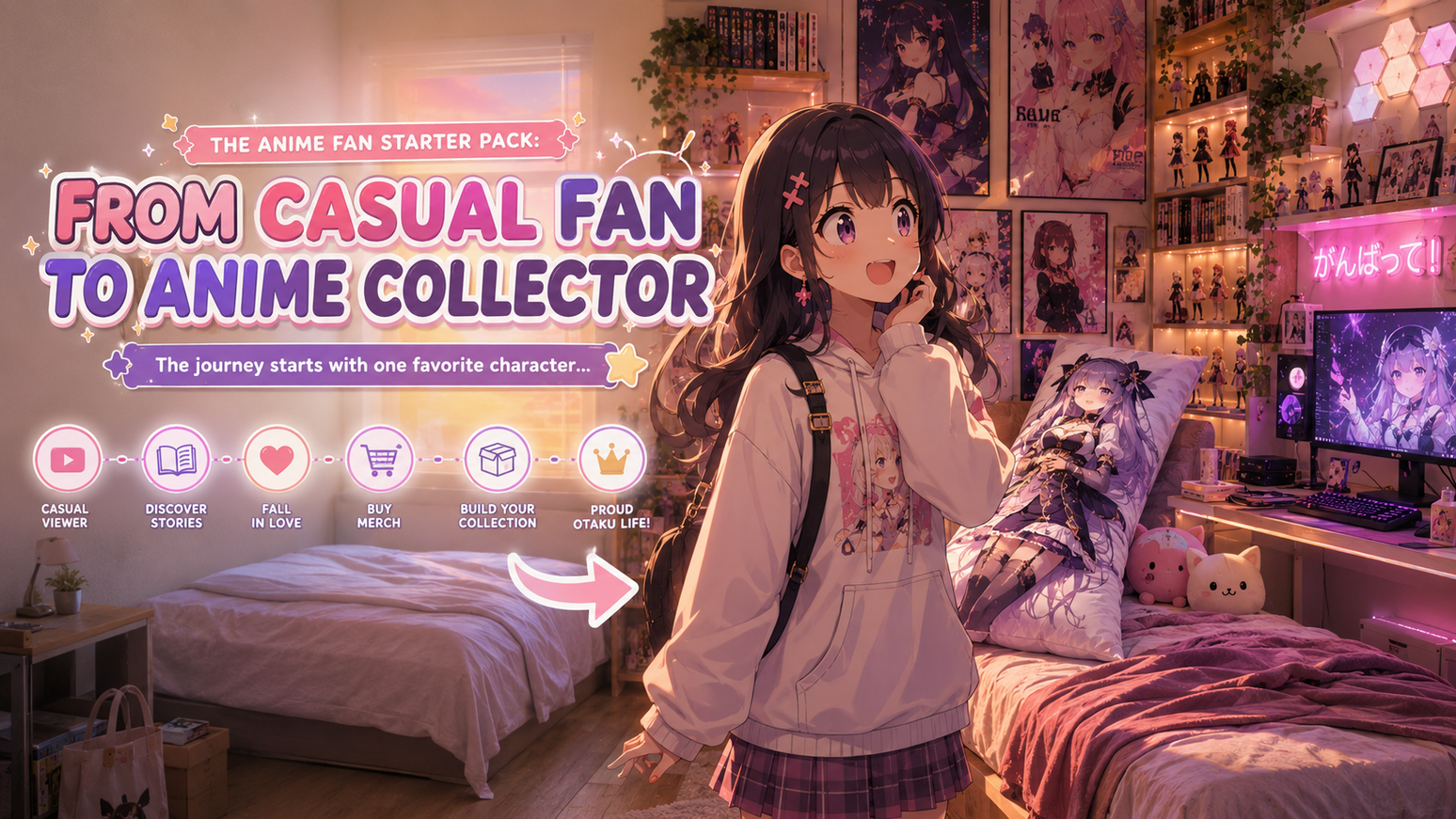 The Anime Fan Starter Pack: From Casual Viewer to Anime Collector