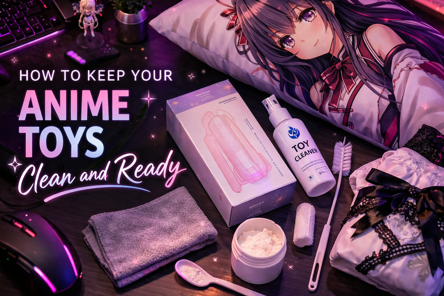 How to Keep Your Anime Toys Clean and Ready