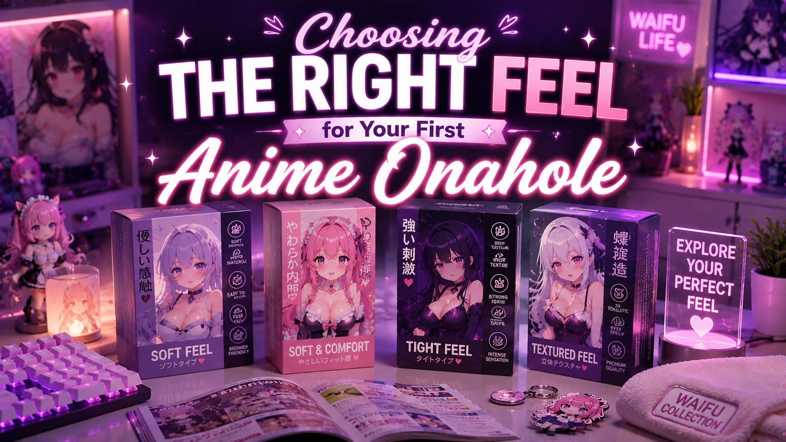 Choosing the Right Feel for Your First Anime Onahole