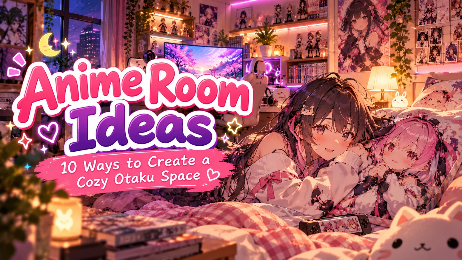 Anime Room Ideas: 10 Ways to Create a Cozy Otaku Space
