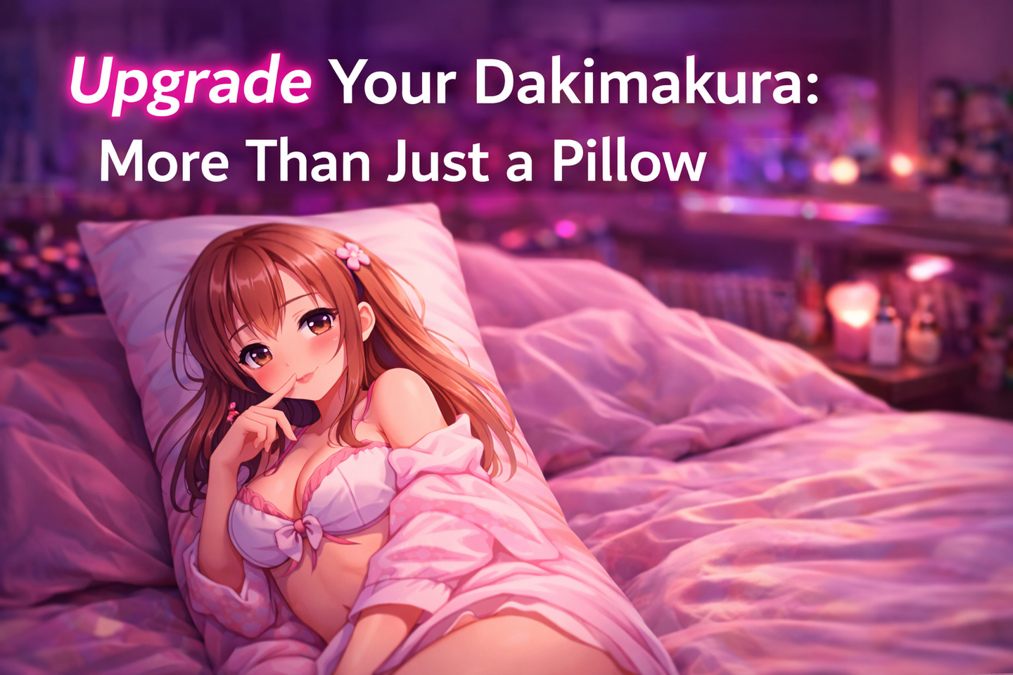 Upgrade Your Dakimakura: More Than Just a Pillow