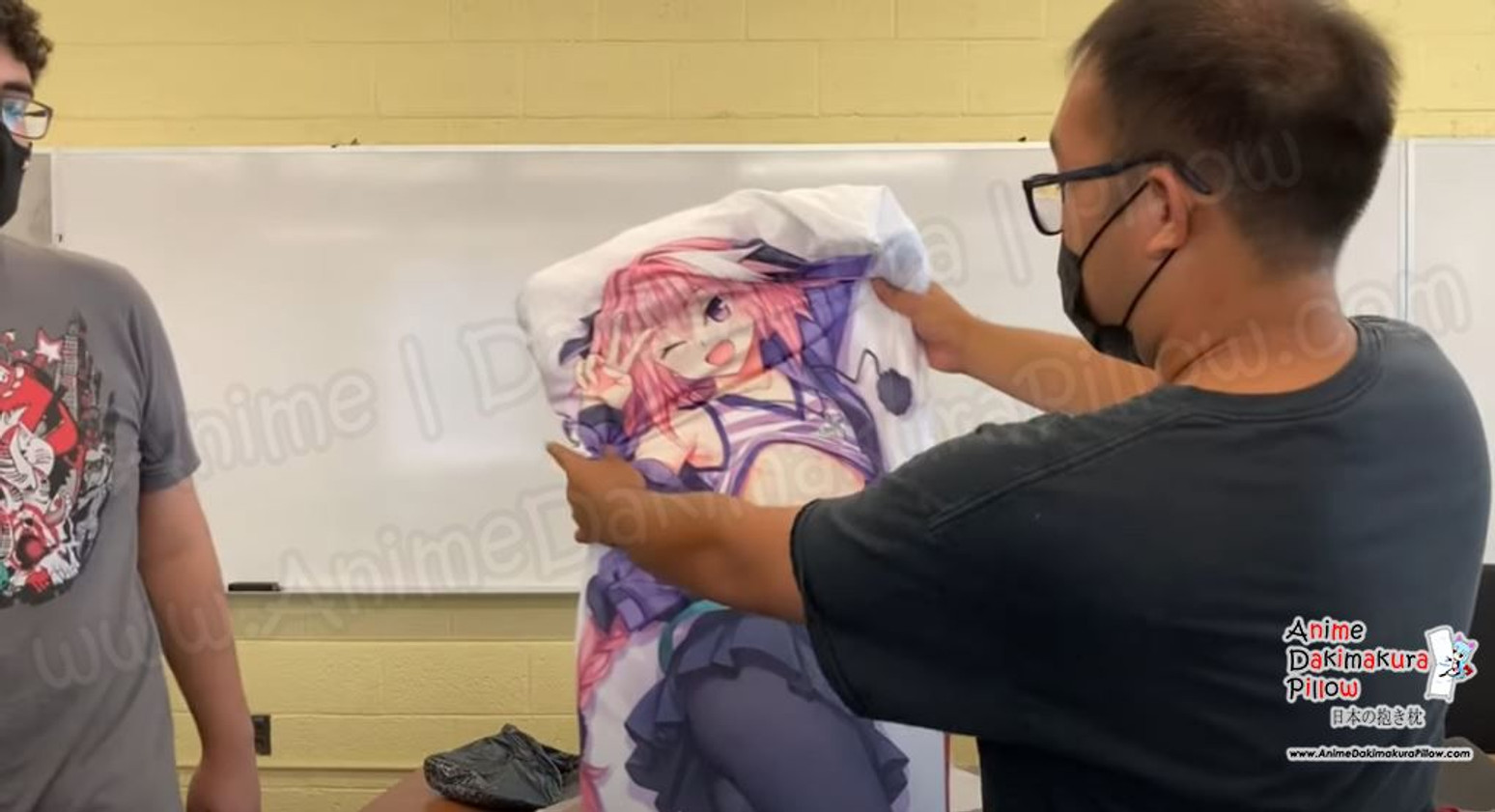 Escaping School Ground with Astolfo From Fate Ground Order Dakimakura Escaping School Ground with Astolfo From Fate Ground Order Dakimakura