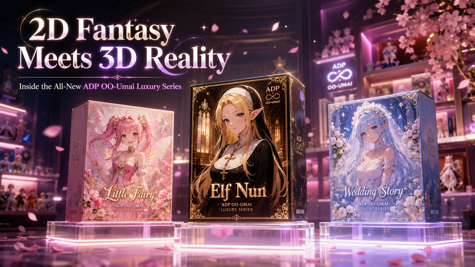 2D Fantasy Meets 3D Reality: Inside the All-New ADP OO-Umai Luxury Onahole Series