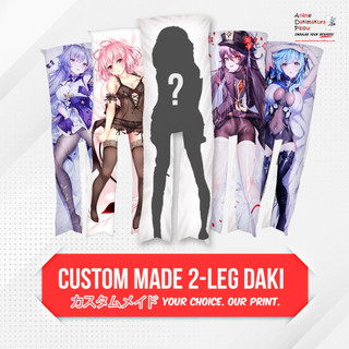 Custom Made 2-Leg Dakimakura Pillow Cover