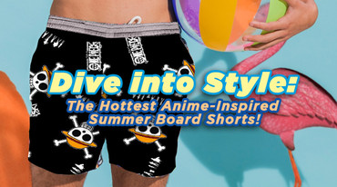 Dive into Style: The Hottest Anime-Inspired Summer Board Shorts!