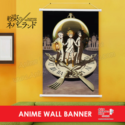 Japanese Anime The Promised Neverland Character Poster Wall Art