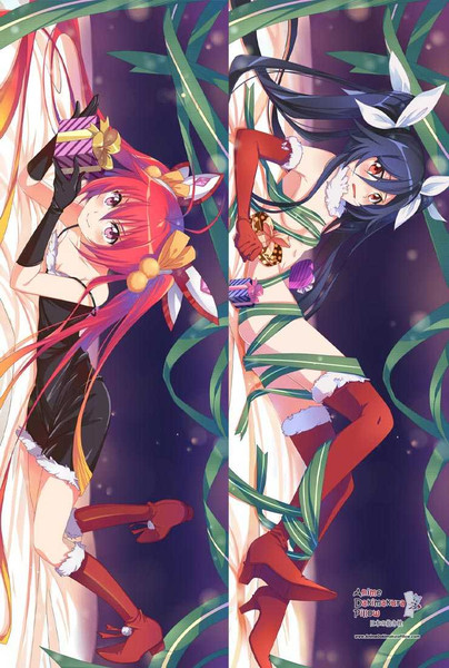 New Blue Ponytail and Red Ponytail Sided Anime Dakimakura Japanese Pillow Cover MGF 12085 Anime Dakimakura Pillow Shop New Blue Ponytail and Red Ponytail Sided Anime Dakimakura Japanese Pillow Cover MGF 12085 Anime Dakimakura Pillow Shop